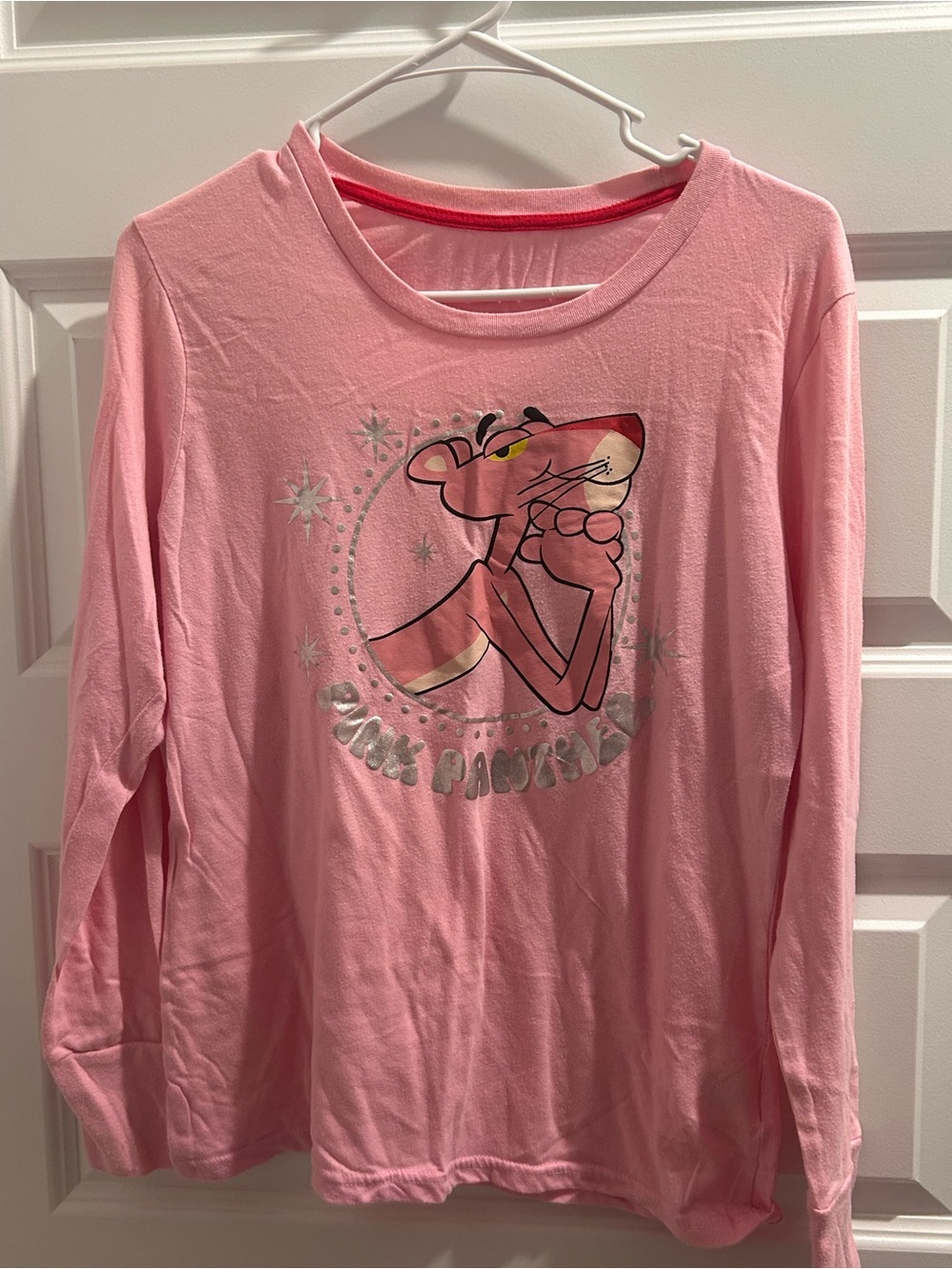 Pink Panther Pink Long-Sleeve Tee